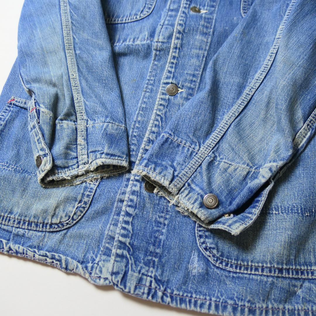 VINTAGE 60-70s M Denim Jacket -Sears-