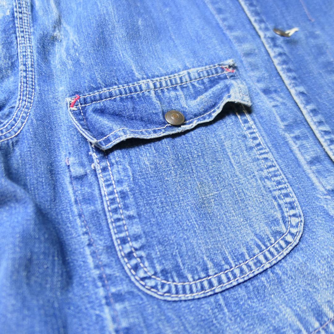 VINTAGE 60-70s M Denim Jacket -Sears-