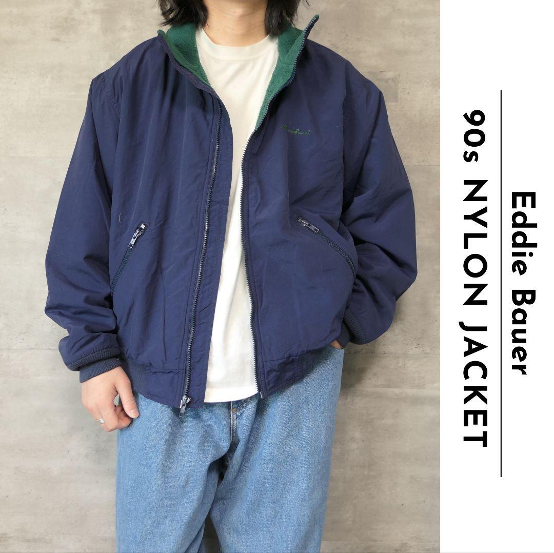 VINTAGE 90s M Nylon jacket -Eddie Bauer-