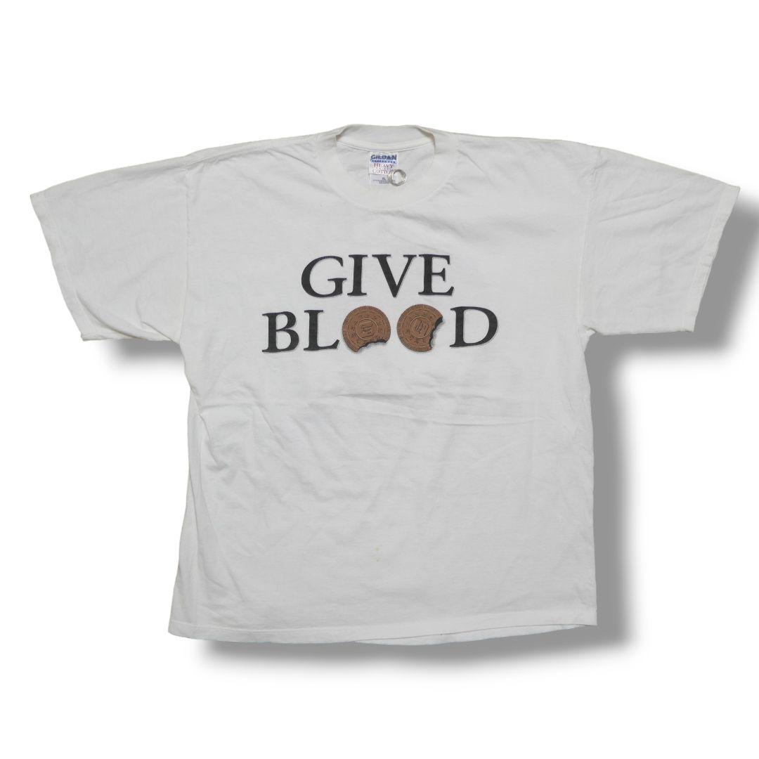 VINTAGE 90s XL Promotion Tee -Oklahoma Blood Institute-