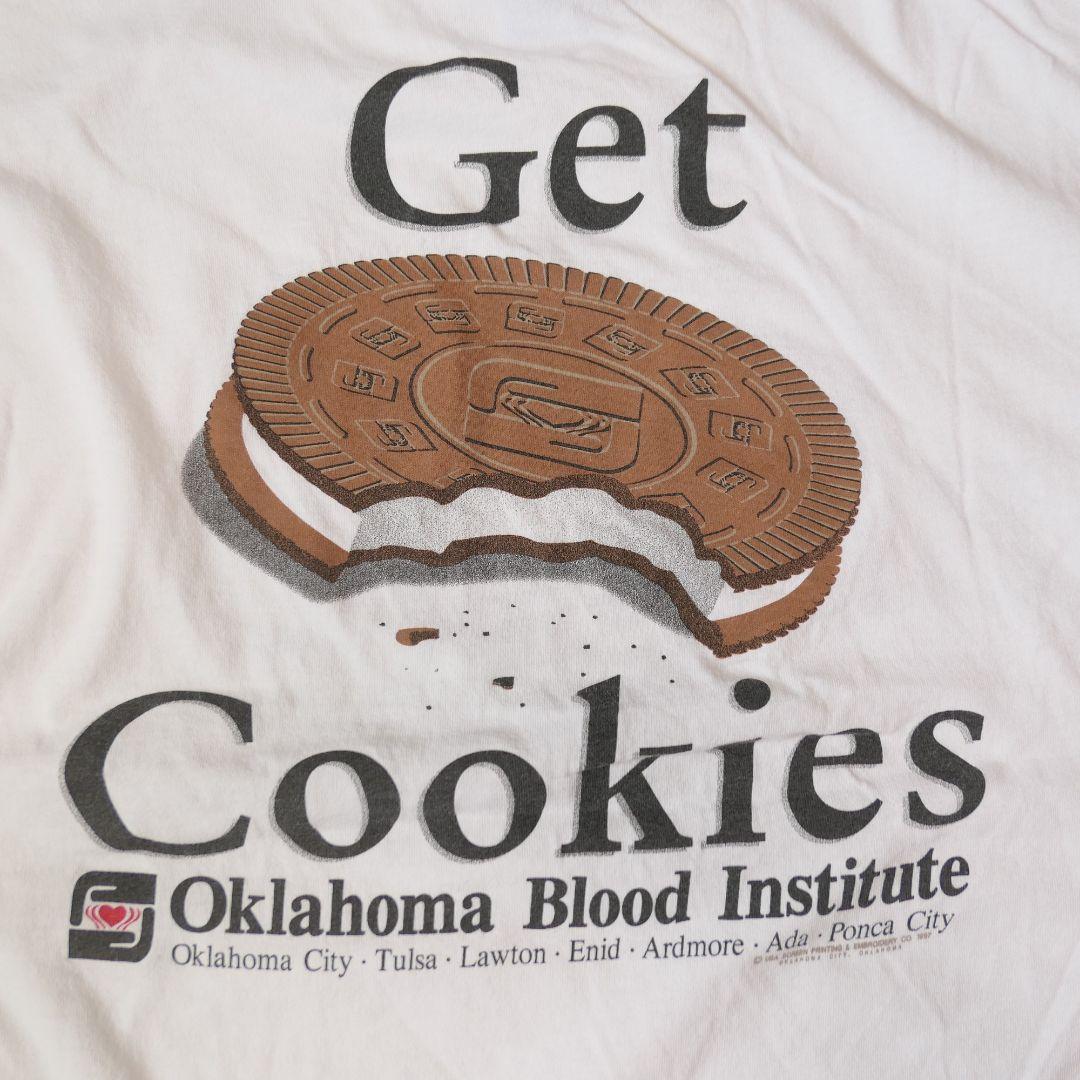 VINTAGE 90s XL Promotion Tee -Oklahoma Blood Institute-