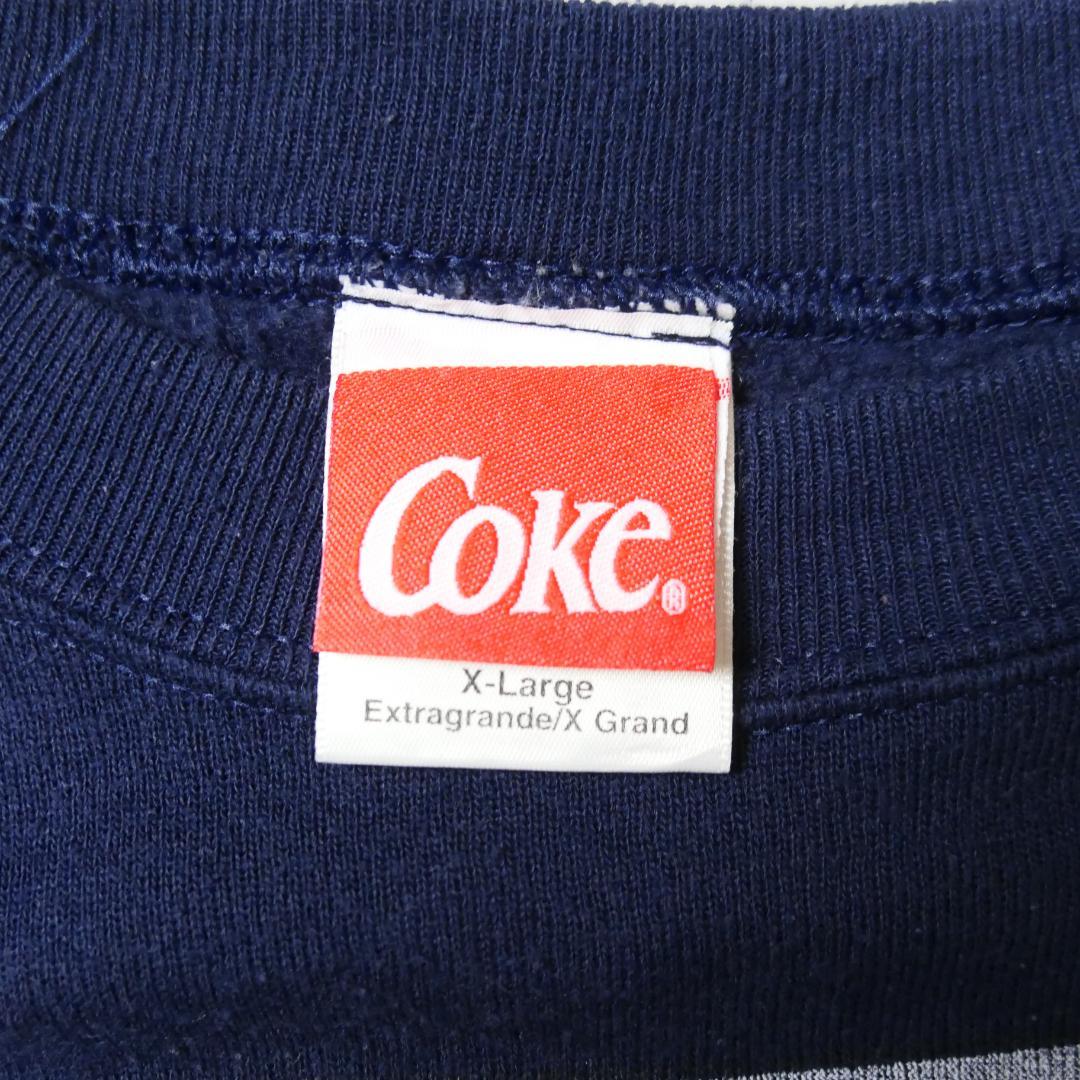 VINTAGE 90s XL Promotion Sweat -Coca Cola-