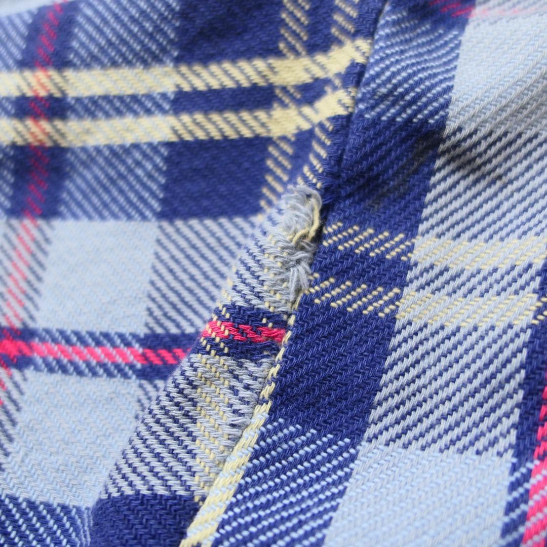 VINTAGE 80s M Flannel Shirt -Mr.Leggs-