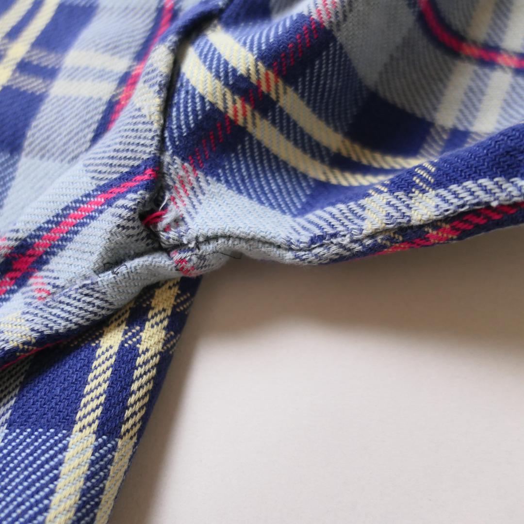 VINTAGE 80s M Flannel Shirt -Mr.Leggs-