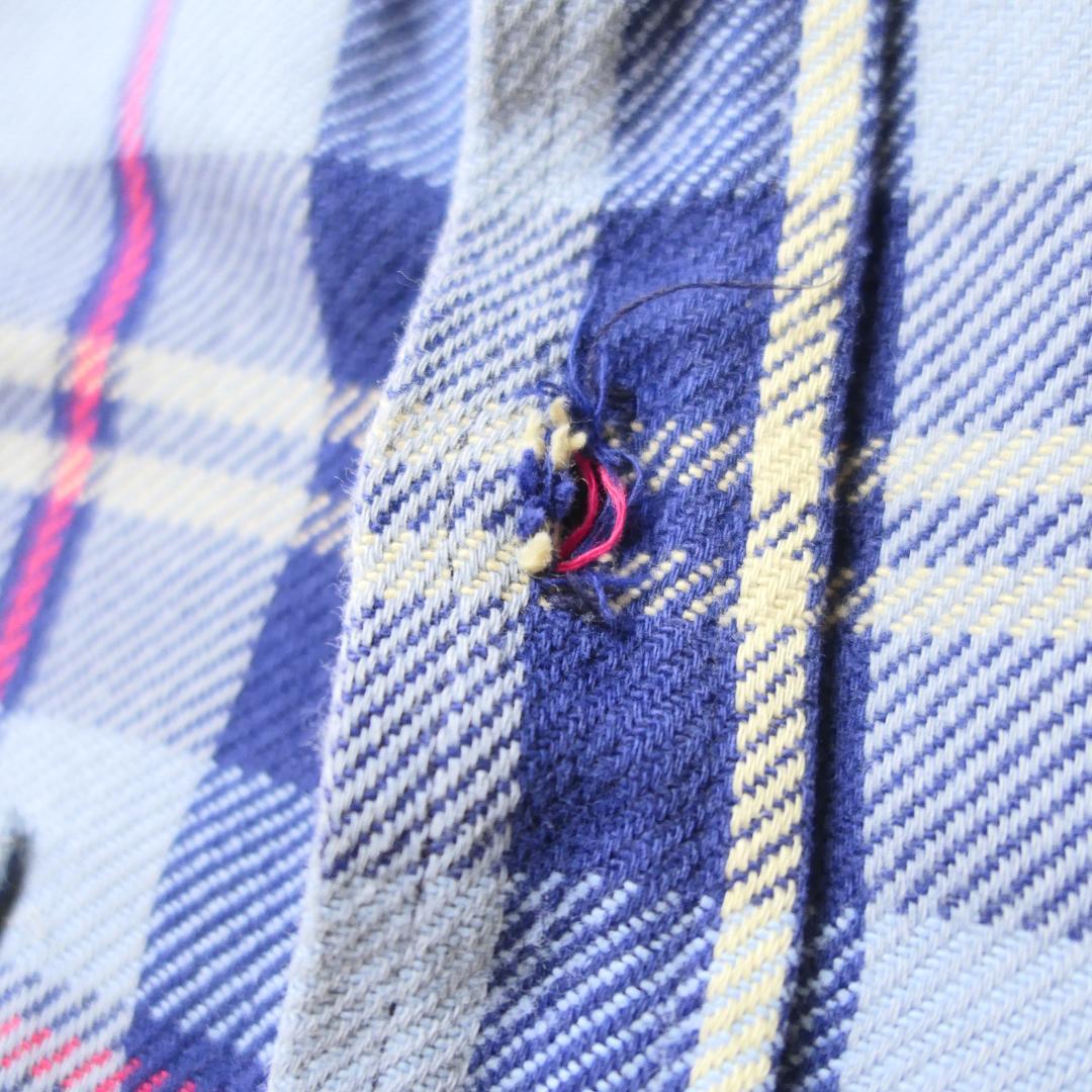 VINTAGE 80s M Flannel Shirt -Mr.Leggs-