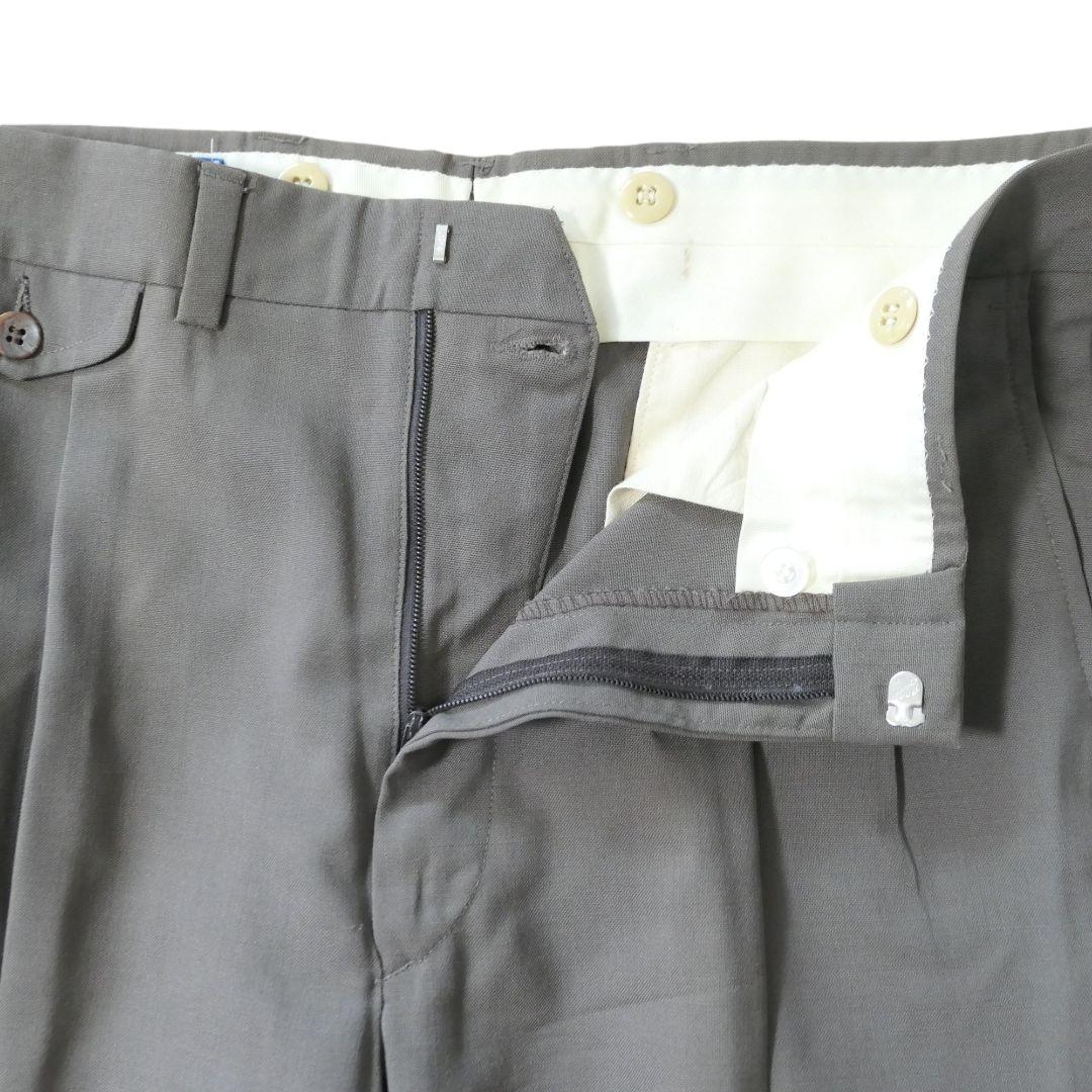 VINTAGE 70-80s Two-tuck slacks -PENDLETON-