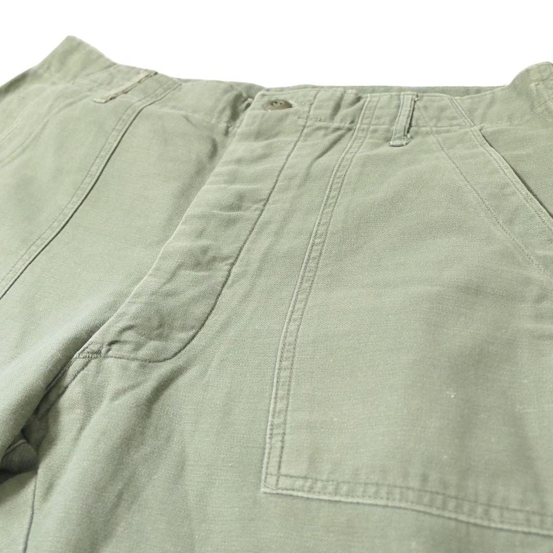 VINTAGE 70s 32inch OG-107 Baker pants -U.S.ARMY-