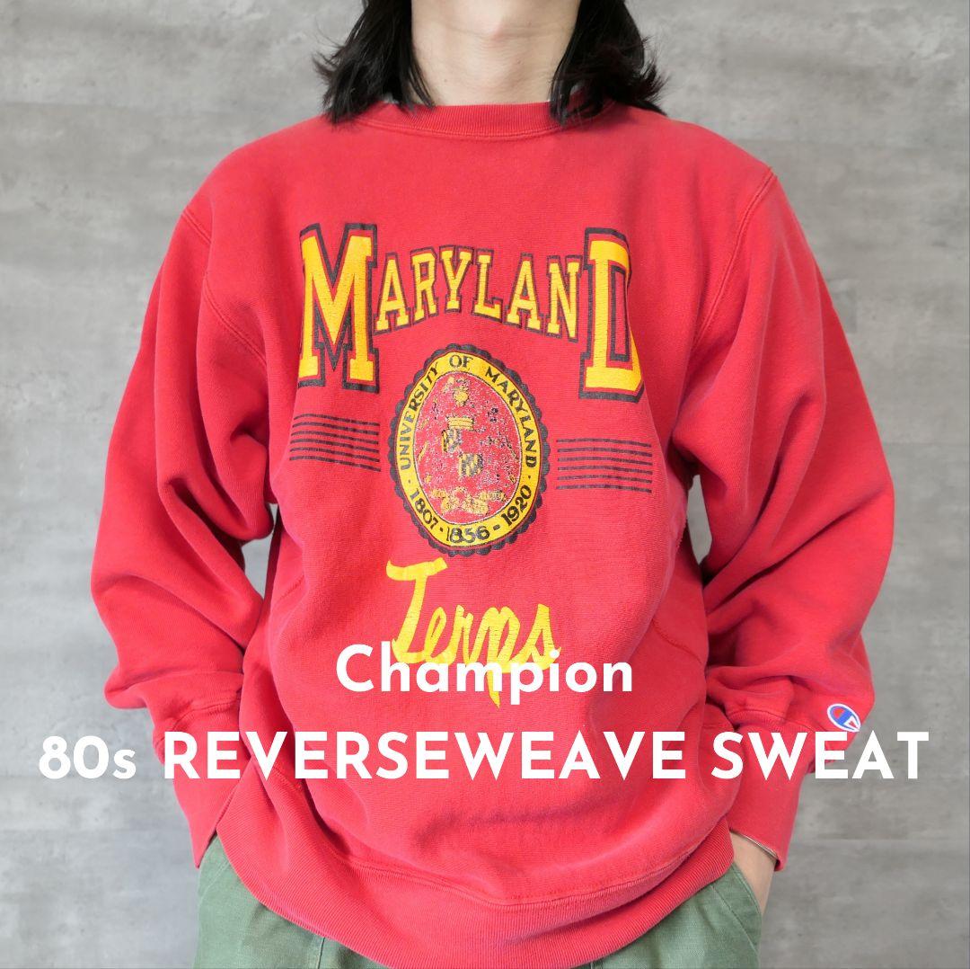 VINTAGE 80s L Reverse weave sweat -Champion-