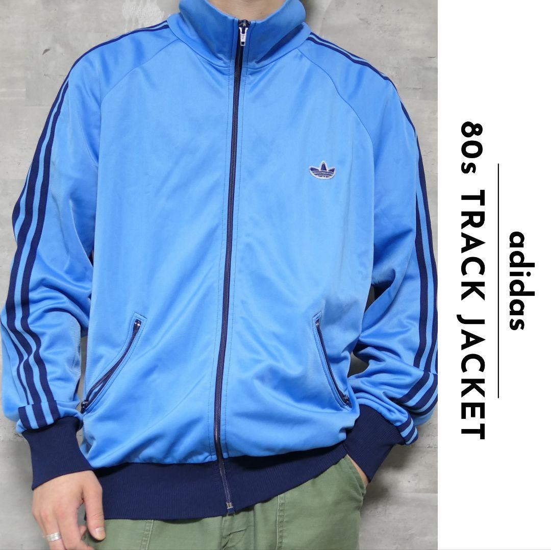 VINTAGE 80s L Track jacket -adidas originals-