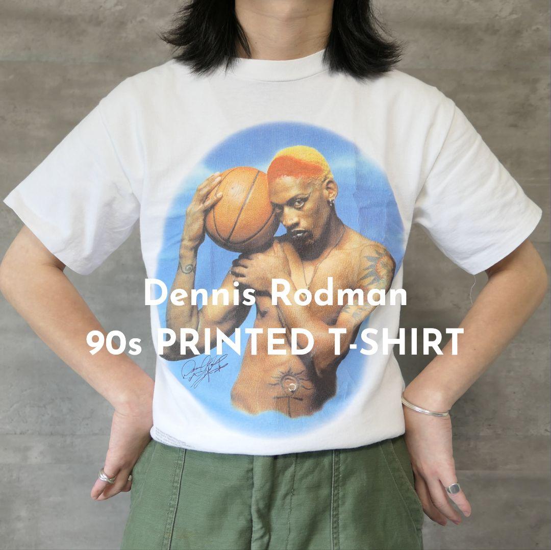 VINTAGE 90s M NBA T-shirt -Dennis Rodman- – ユウユウジテキ
