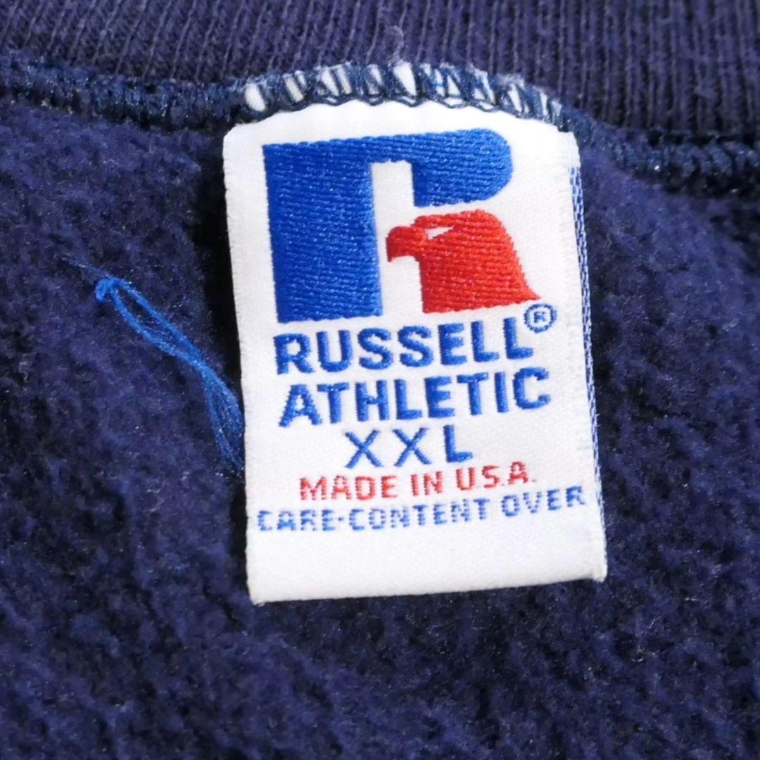 VINTAGE 90s XXL Collage Sweat -Russell Athletic-