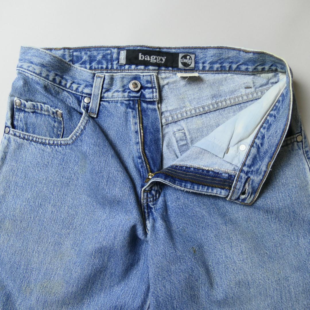 VINTAGE 90s 30×32inch Baggy Denim Pants -Levi's SilverTab-