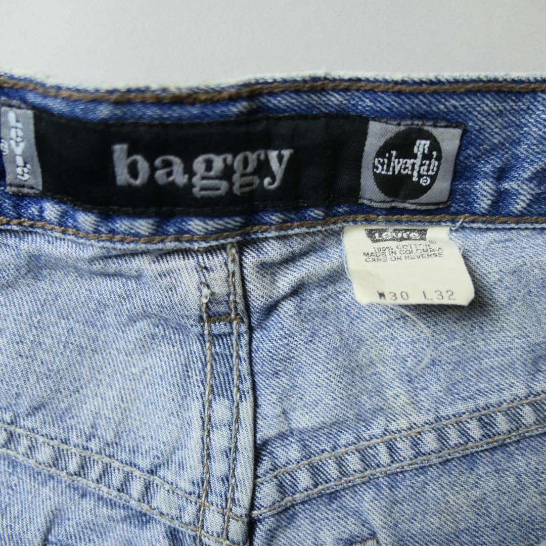 VINTAGE 90s 30×32inch Baggy Denim Pants -Levi's SilverTab-