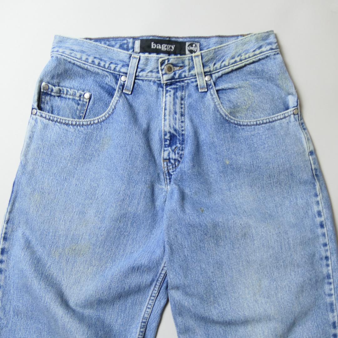 VINTAGE 90s 30×32inch Baggy Denim Pants -Levi's SilverTab-