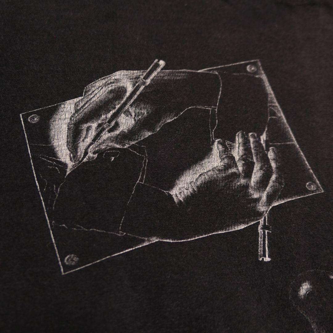 VINTAGE 90s XL Art Tee -M.C.Escher-