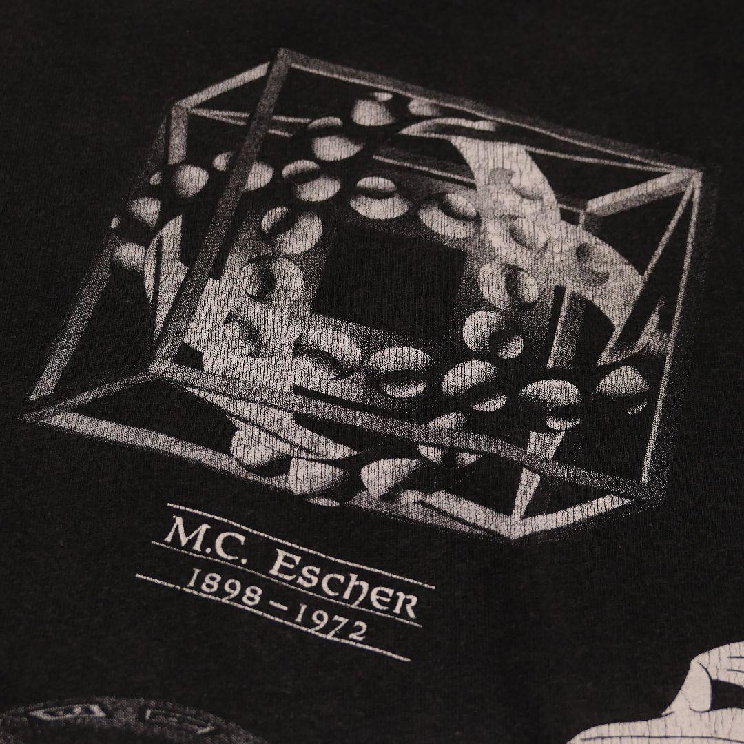 VINTAGE 90s XL Art Tee -M.C.Escher-