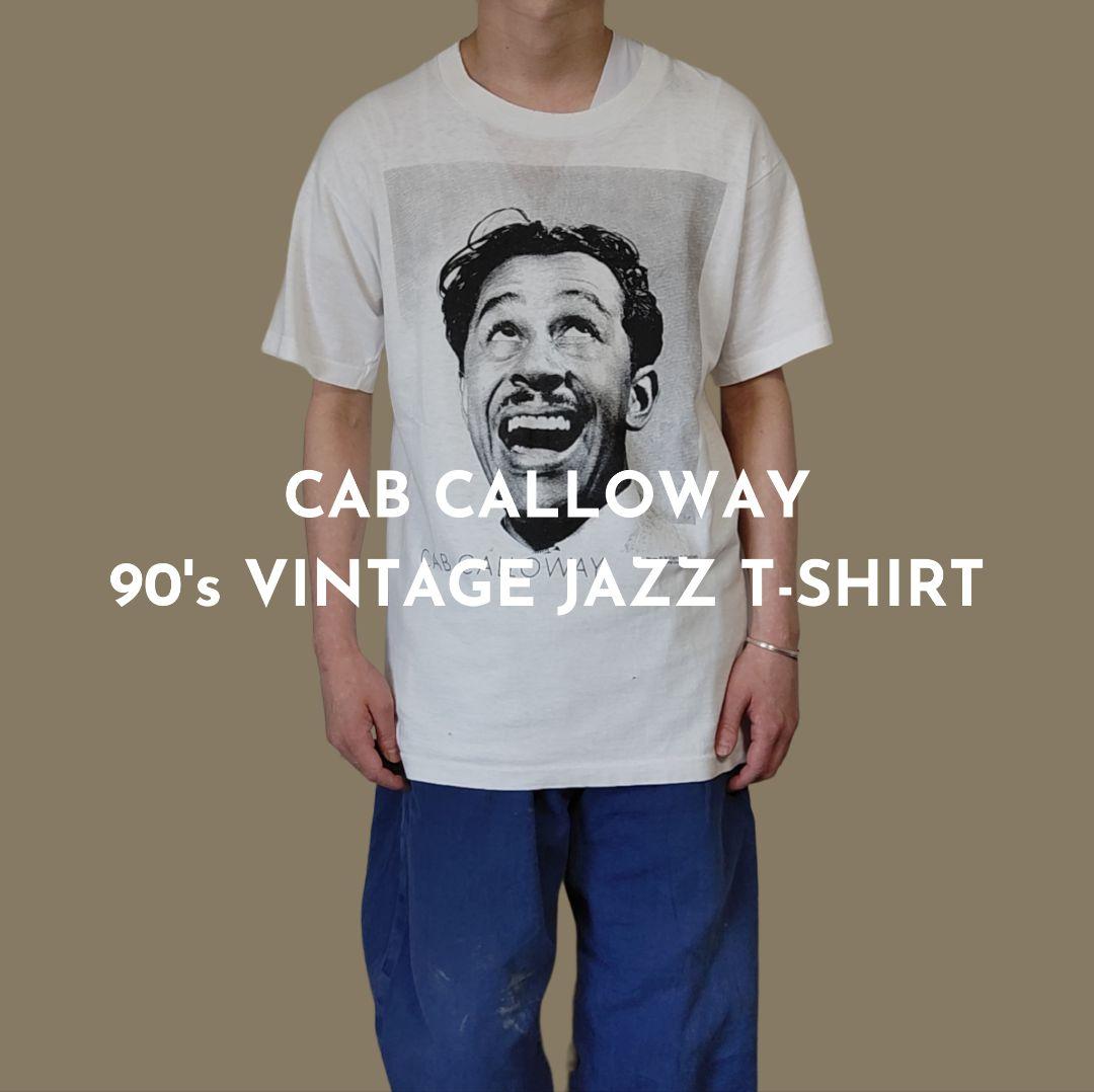 CAB CALLOWAY】90sヴィンテージ ジャズTシャツ USA製 M-