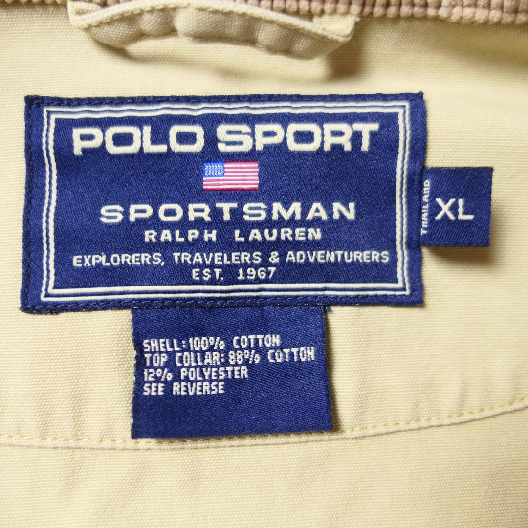 VINTAGE 90s XL Detroit Jacket -POLO SPORT-