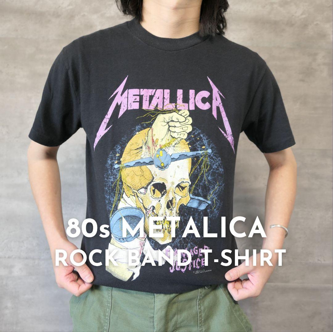 80s METALLICA official T-shirt着丈約71cmです