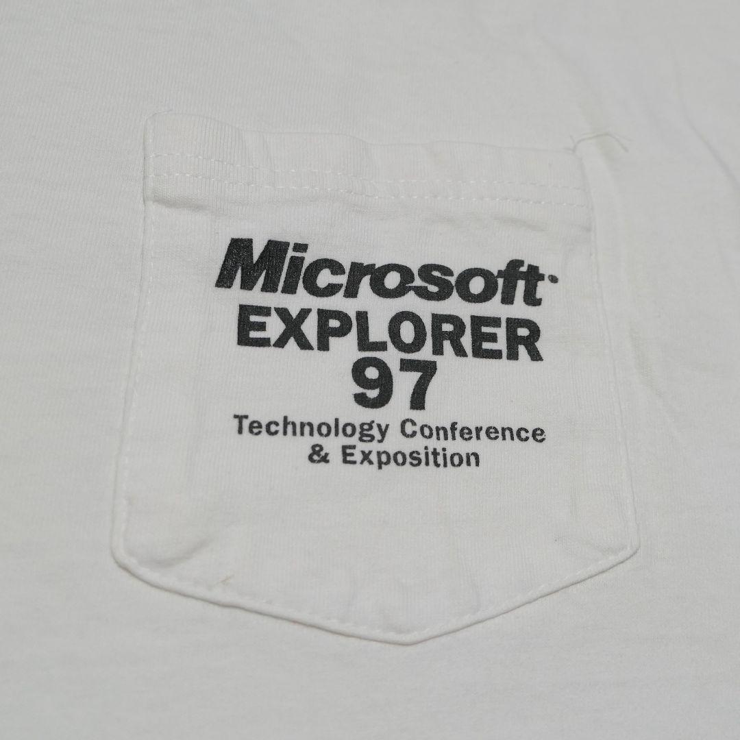 VINTAGE 90s XL Promotion Tee -Microsoft-