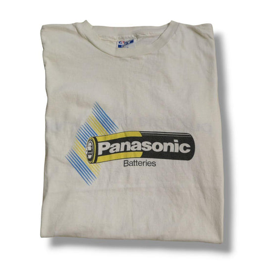 VINTAGE 80-90s L Promotion Tee -Panasonic-
