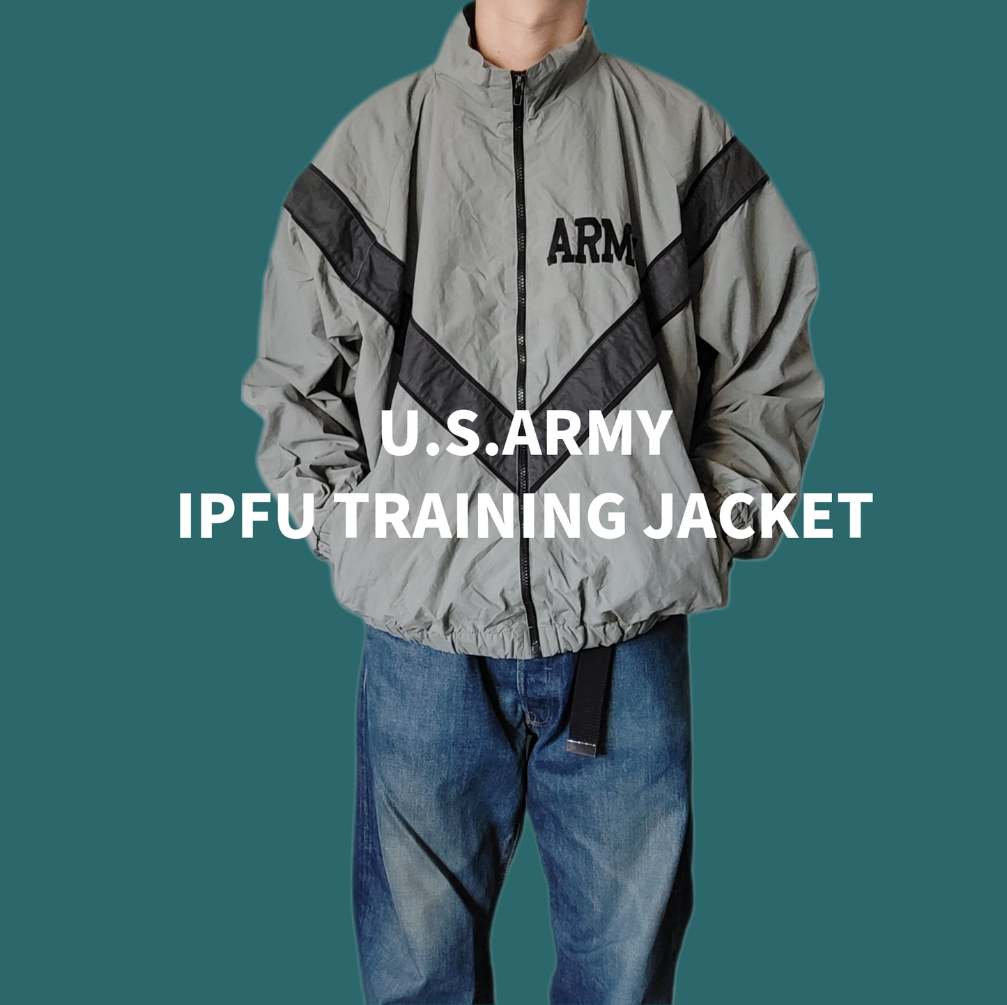 [U.S.ARMY] IPFU traning jacket / L