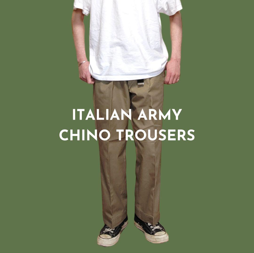 ITALIAN ARMY] chino trousers 96cm – ユウユウジテキ