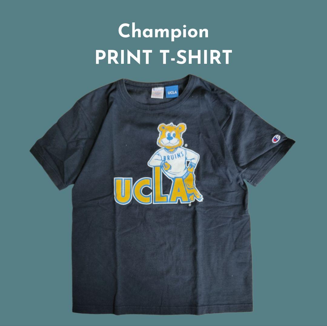 80S 90S USA製 ヴィンテージ UCLA 大学 ブルーインズ Tシャツ-